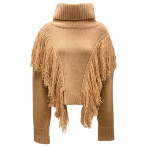 JOHANNA ORTIZ CAMEL ELEGANCIA NATURAL SWEATER